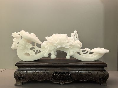 汉白玉《人生如意》